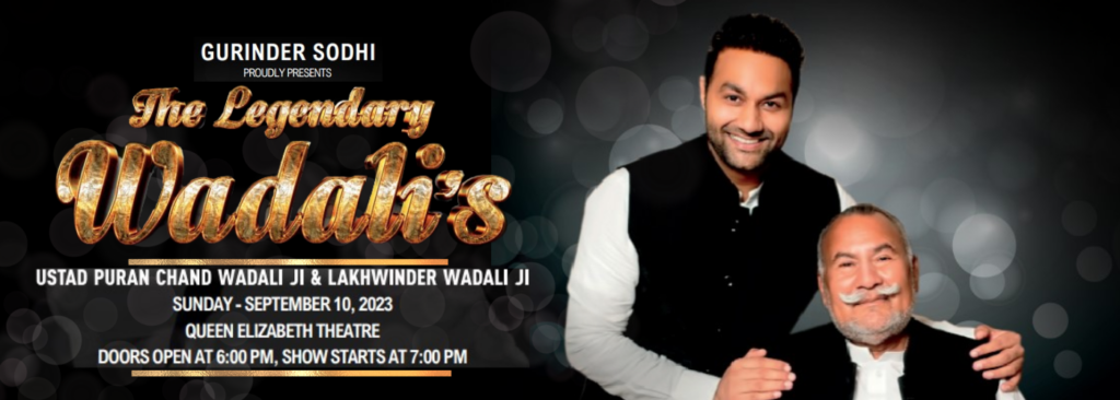 The Legendary Wadali's [POSTPONED] at 