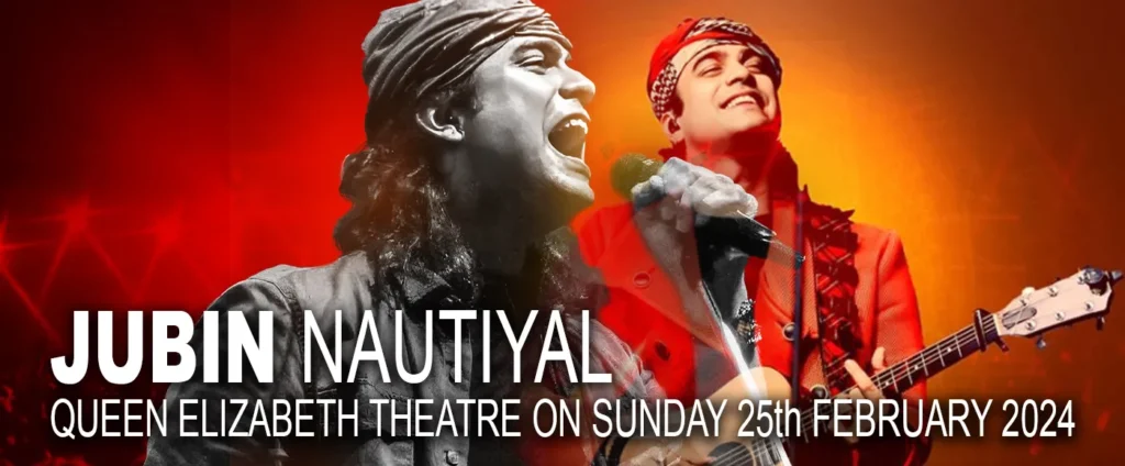 Jubin Nautiyal at Queen Elizabeth Theatre