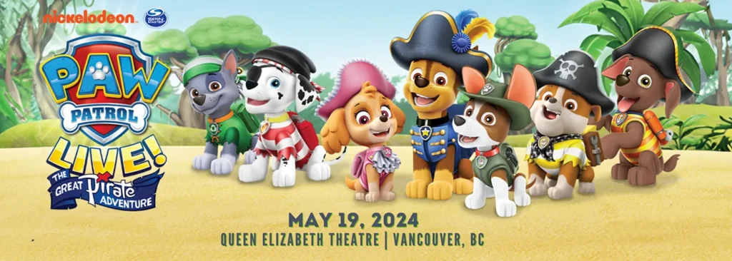 Paw Patrol Live at Queen Elizabeth Theatre