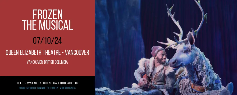 Frozen at Queen Elizabeth Theatre