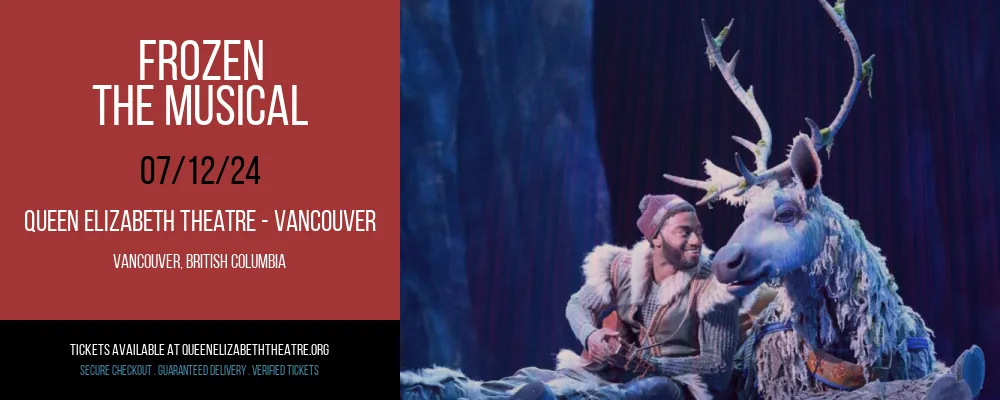 Frozen at Queen Elizabeth Theatre