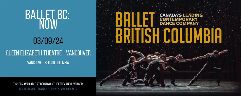 Ballet BC at Queen Elizabeth Theatre