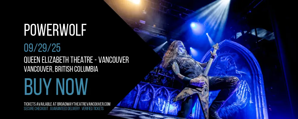 Powerwolf at Queen Elizabeth Theatre